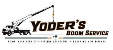 Yoder's Boom Service Logo